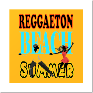 Reggaeton Beach Sammer 2020 T-shirt Posters and Art